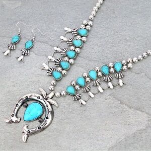 Squash Blossom Necklace set